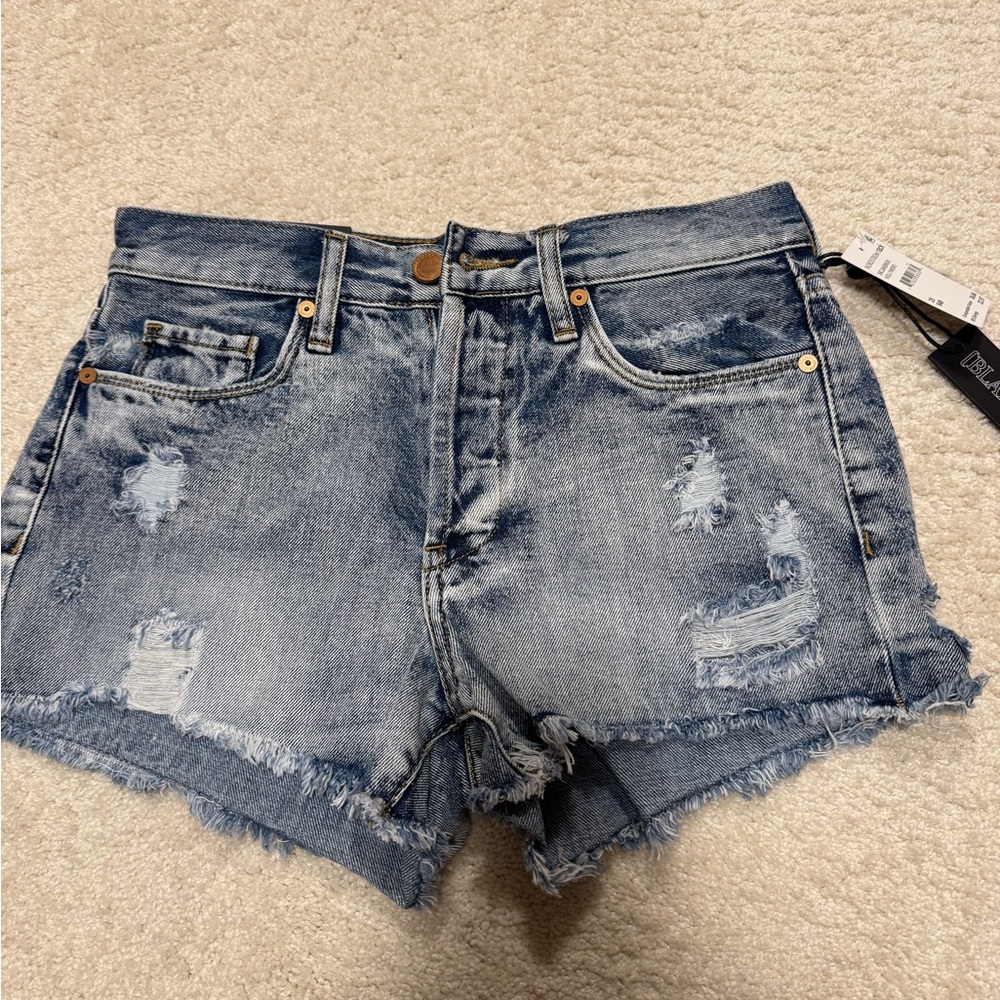 Blanknyc Denim Blue Distressed Women's Shorts